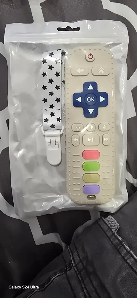 Baby TV Remote Toy with Clip - New in Package thumbnail