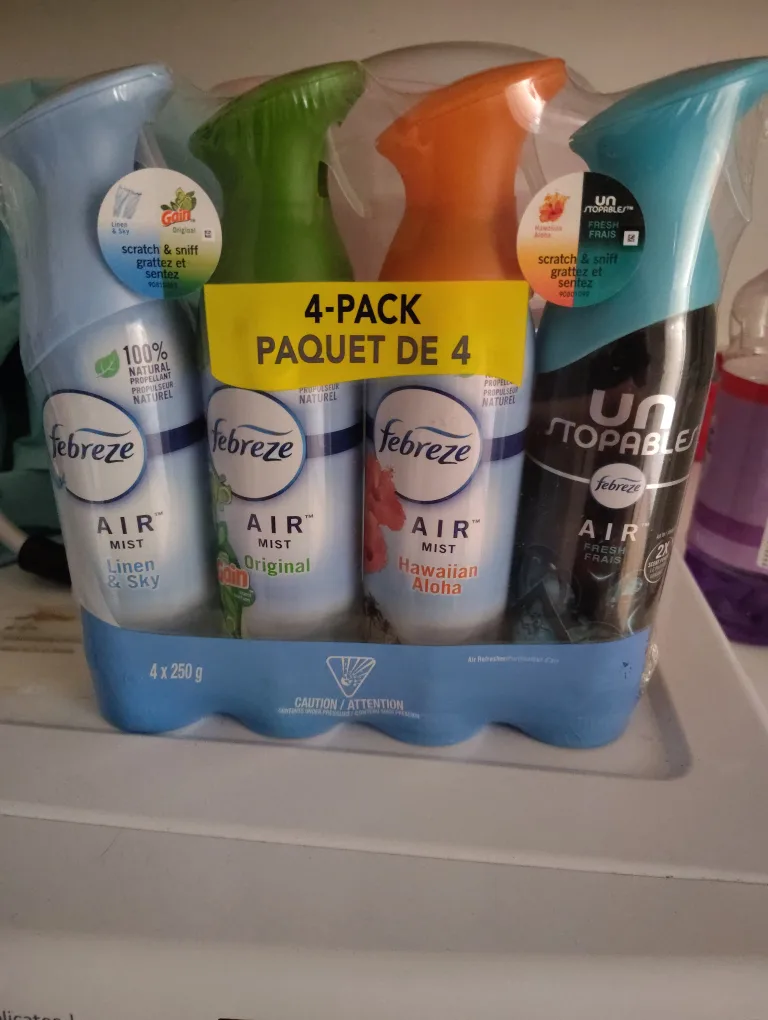 Febreze Air Mist 4-Pack thumbnail