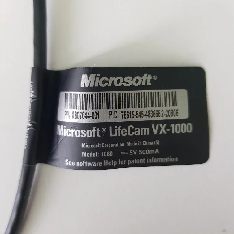 Microsoft LifeCam VX-1000 Webcam #freecycle image indicator(4)