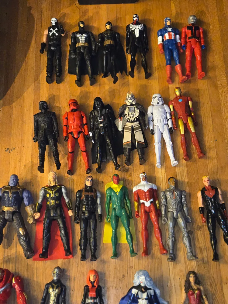 Marvel & DC Action Figures Lot $5-10 each OBO for the Lot image indicator(6)