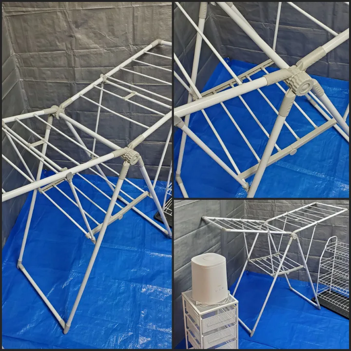 ➡️Type A Gullwing Clothes Drying Rack, 53.1x19.75x35.5in image indicator(2)