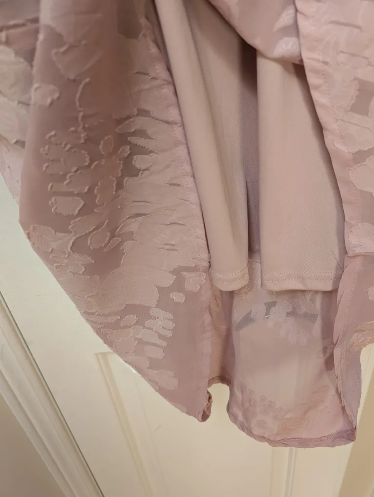 Solitaire Dress - Size L - Dusty rose color 🥕 image indicator(4)