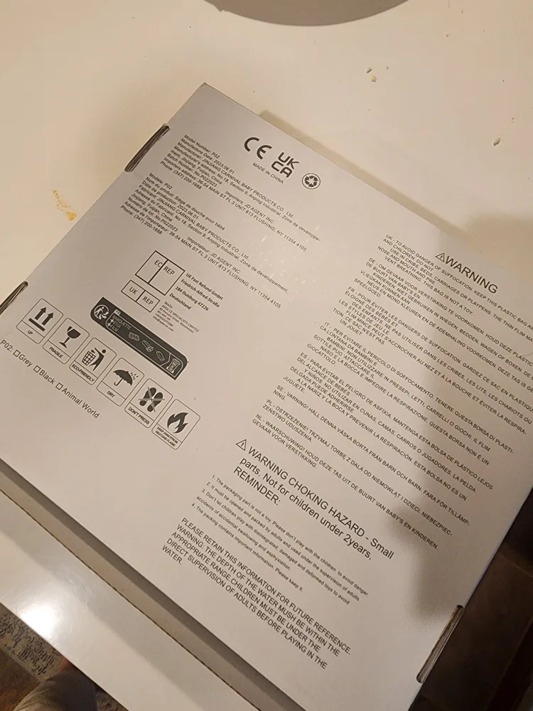 Bebamour Baby Carrier/Stroller Cover - Grey image indicator(3)