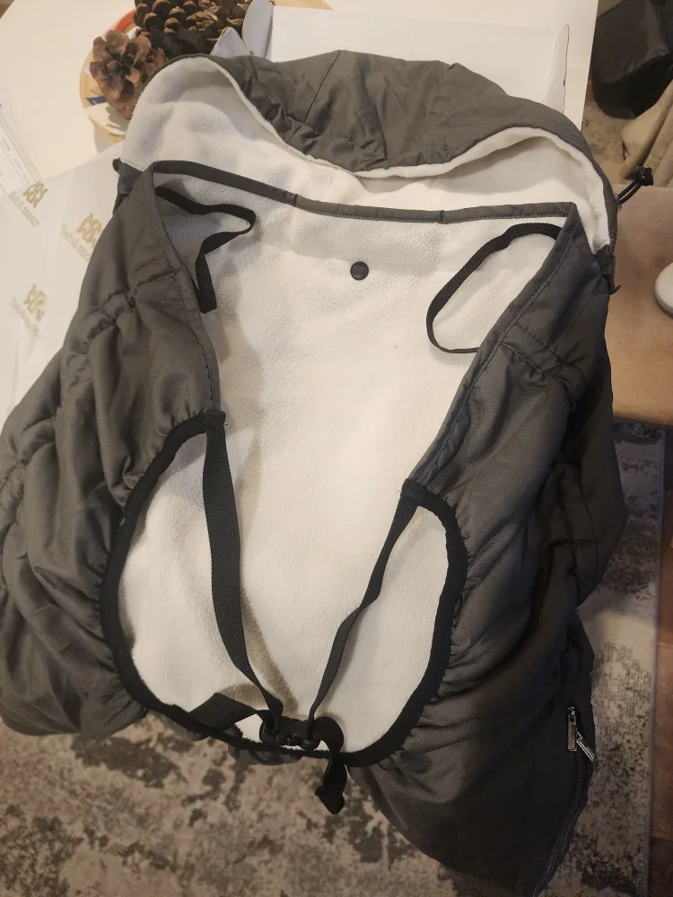 Bebamour Baby Carrier/Stroller Cover - Grey image indicator(5)