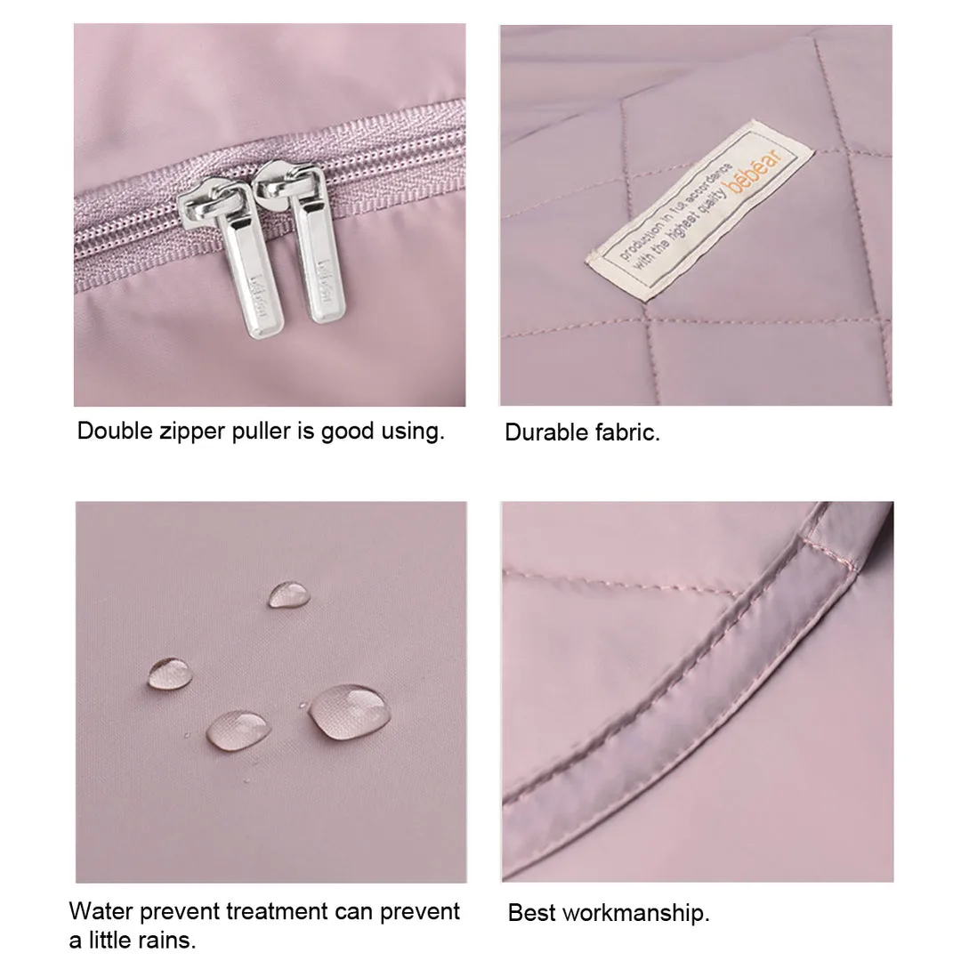 Bebamour Baby Carrier/Stroller Cover - Grey image indicator(7)