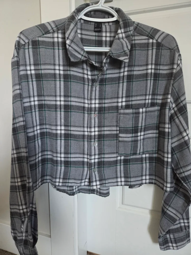 Forever 21 Plaid Flannel Shirt - Size L thumbnail