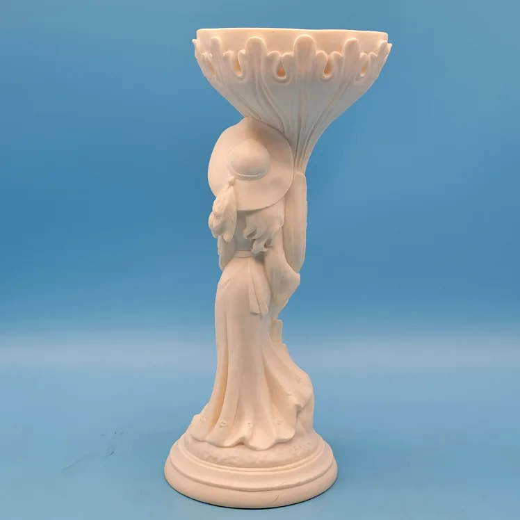 🥳VGC🤩 VICTORIAN LADY under Lamp by Faro A. Lucchesi signed image indicator(5)