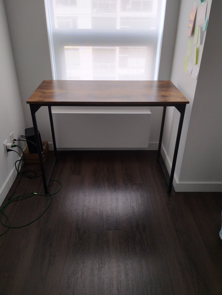 Rustic Brown & Black Desk - photo 2