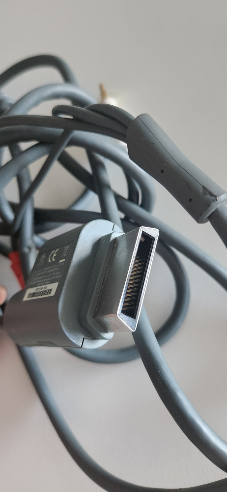 Xbox 360 Power Supply and AV Cable - photo 5