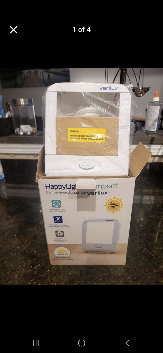 Verilux HappyLight Compact Energy Lamp 🧡