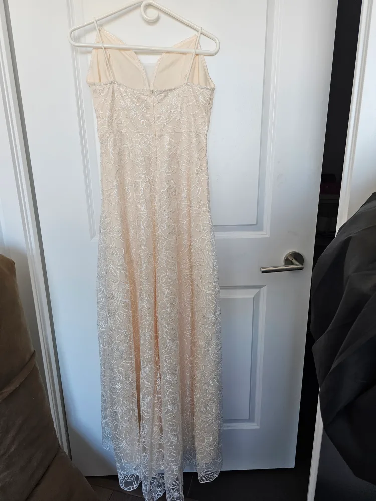 Cream Lace Formal Dress -XL image indicator(2)