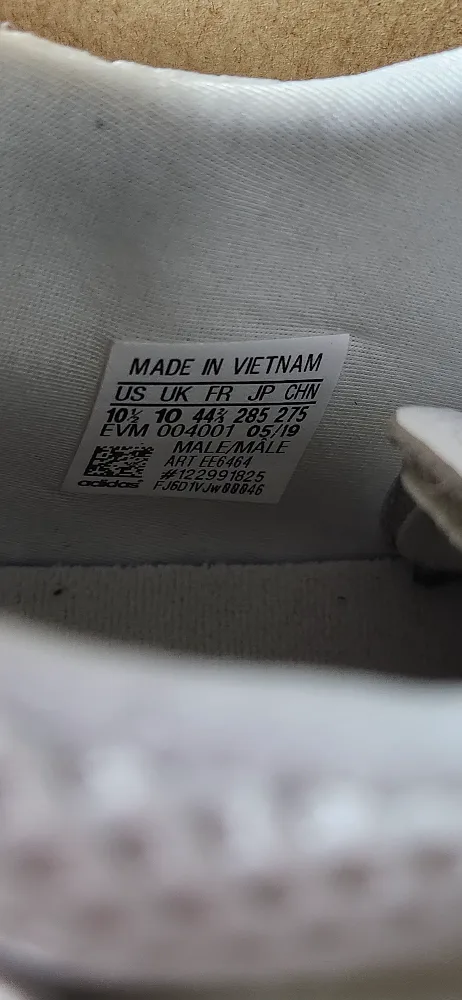 Adidas Ozweego White Sneakers US 10.5 image indicator(3)