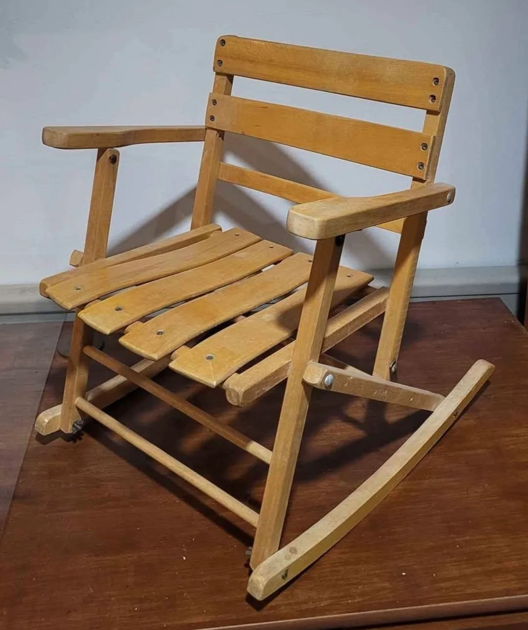 Little Wooden Rocking Chair thumbnail