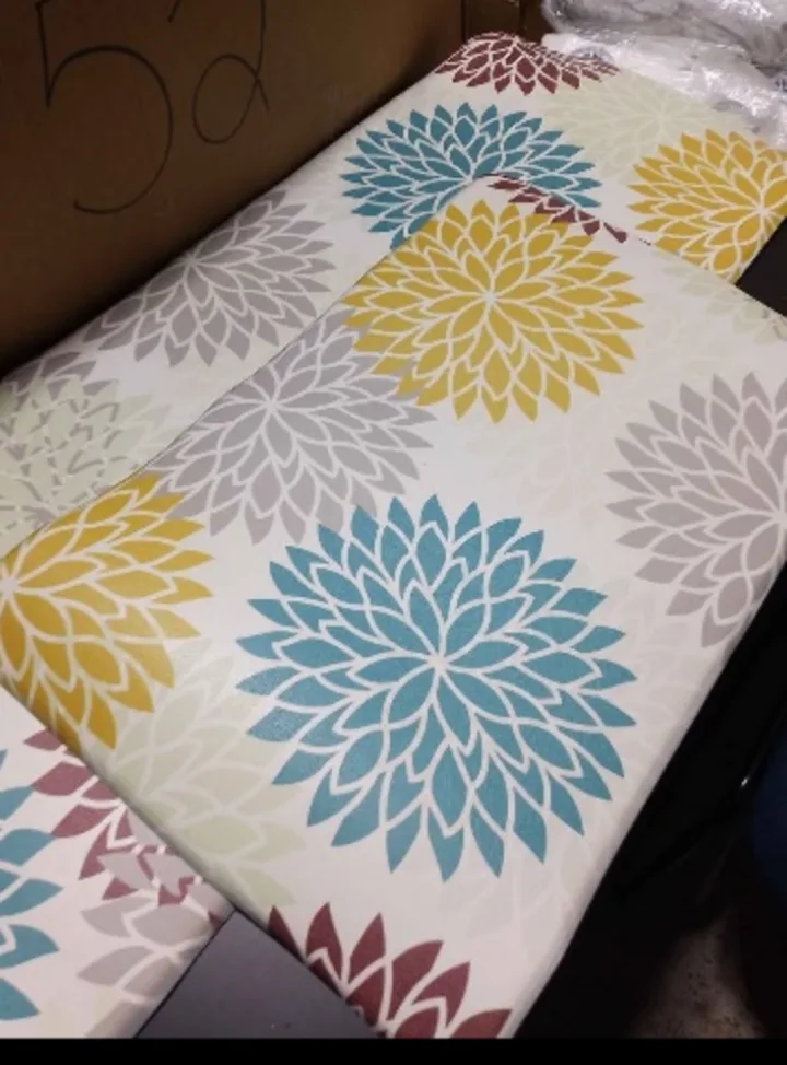 Colorful Floral Kitchen Mat Set image indicator(2)