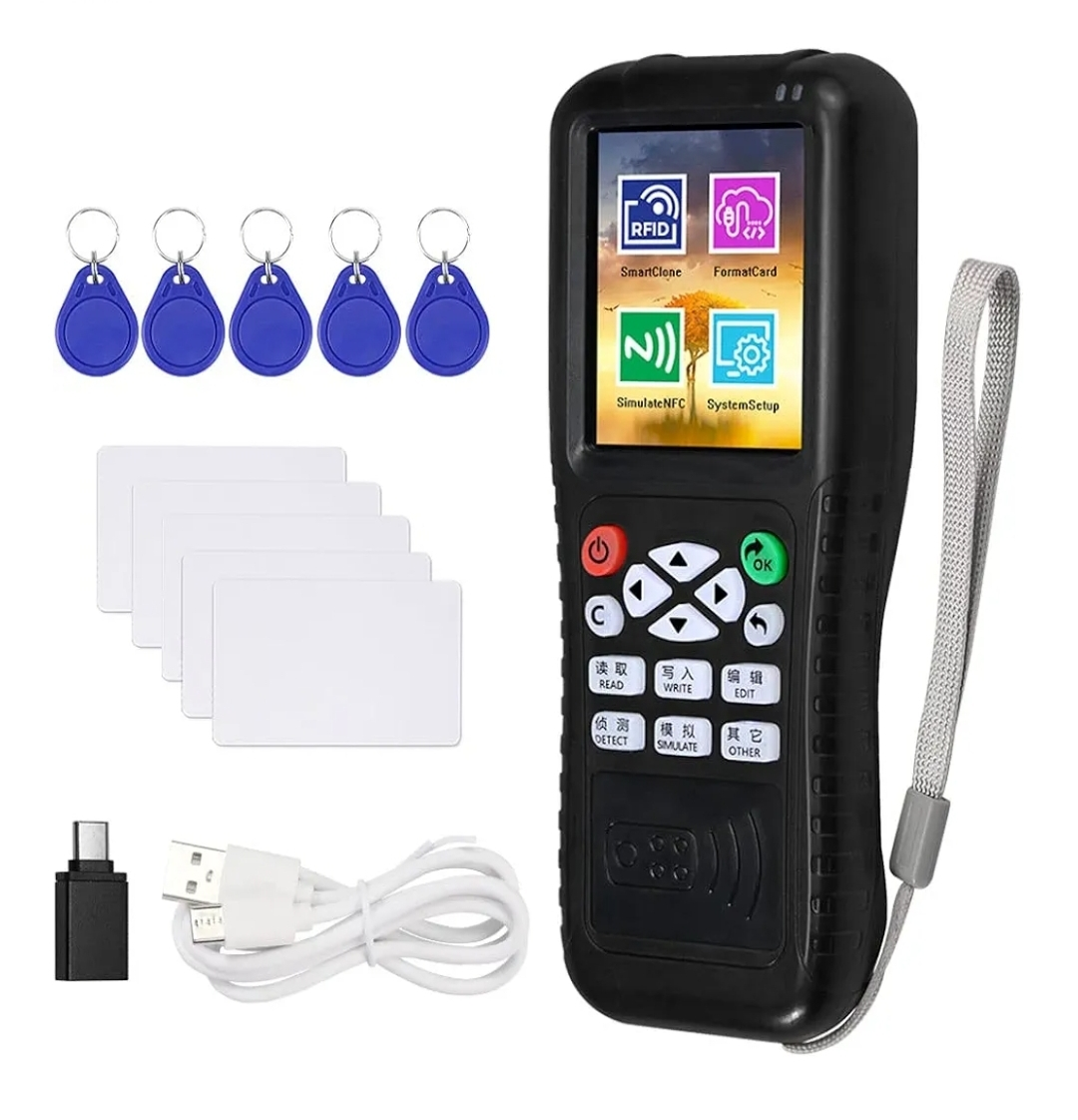 iCopy Advanced RFID Smart Card Testing Tool – WiFi/USB, LCD