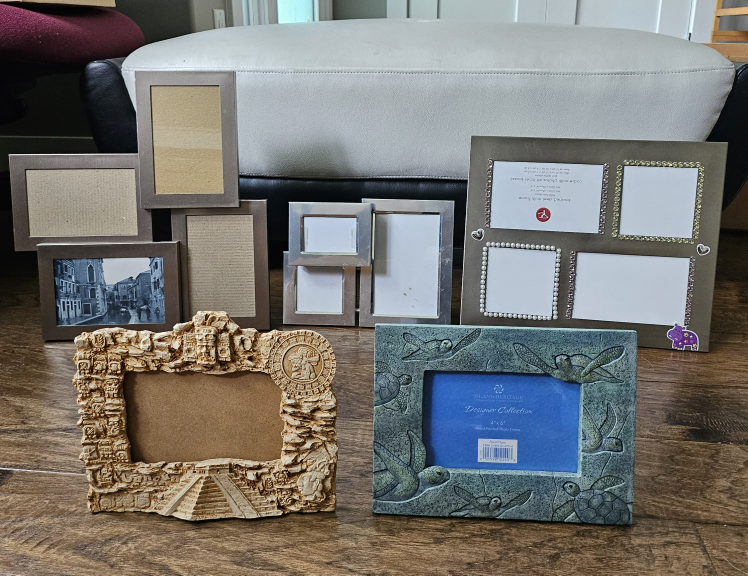 Assorted Picture Frames