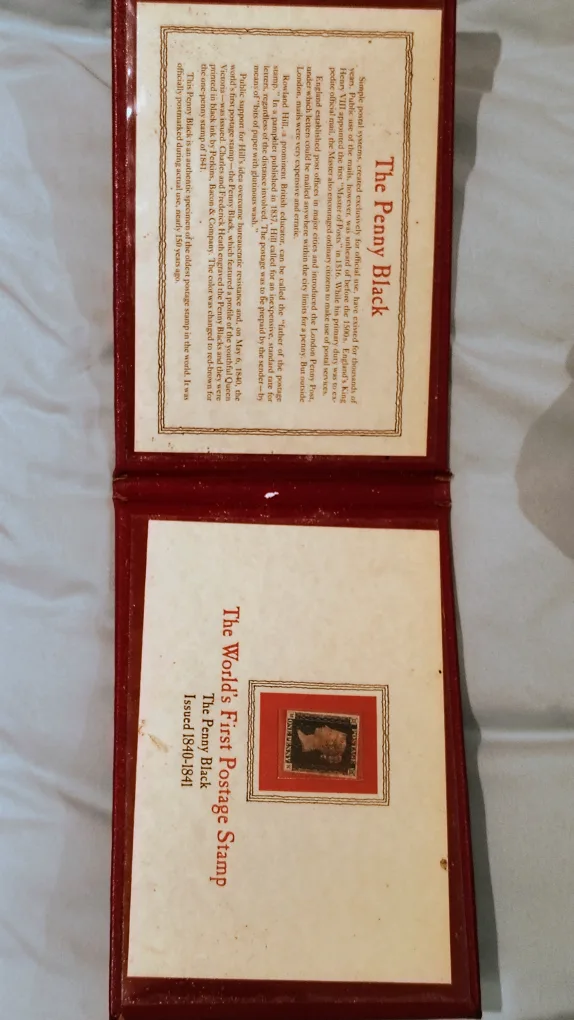 The Penny Black: World's First Postage Stamp image indicator(2)