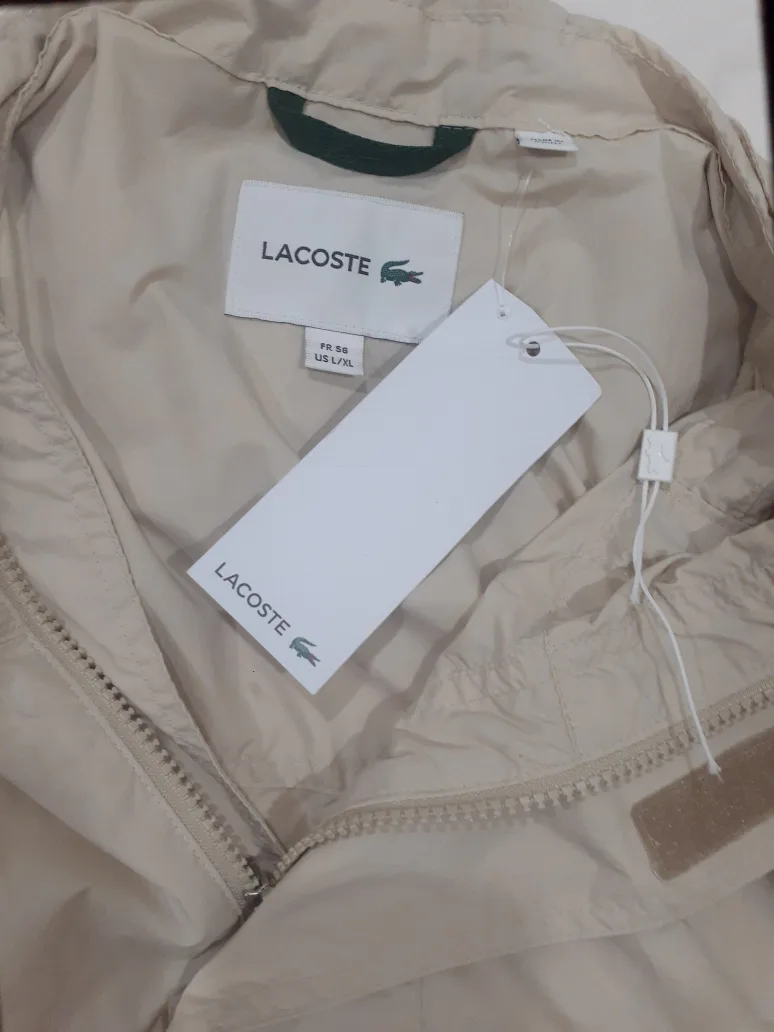 Lacoste Jacket - Size XL - Beige