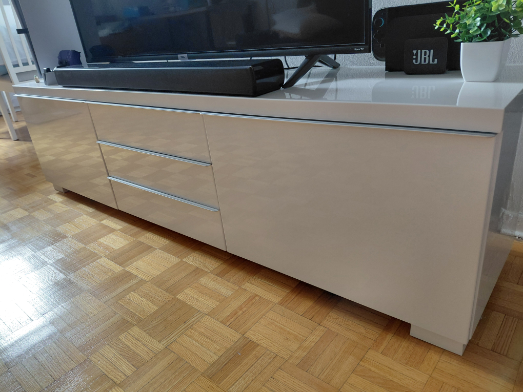 IKEA BESTÅ BURS TV Bench - White - photo 3