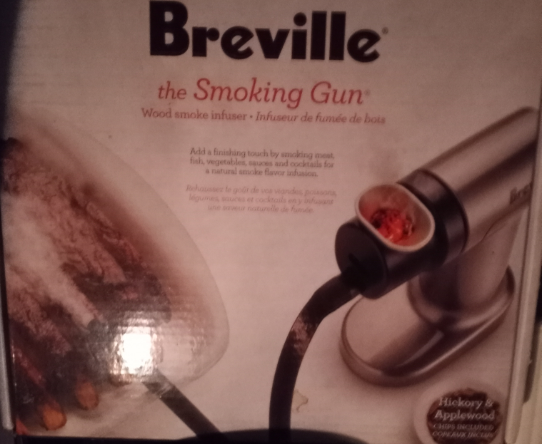 Breville wood chip smoker