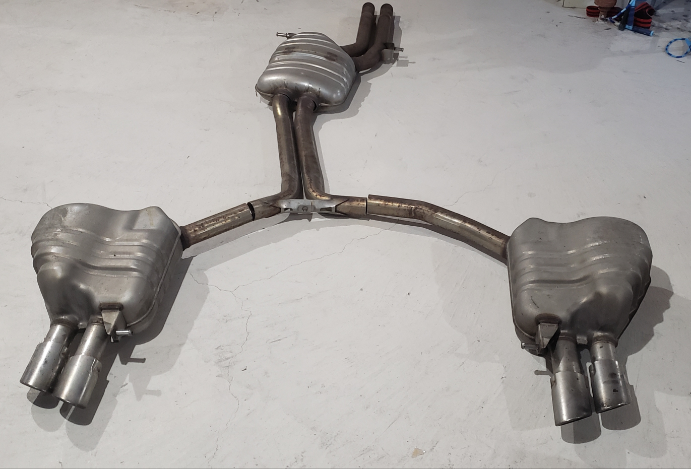 Audi Stock Exhaust - photo 3