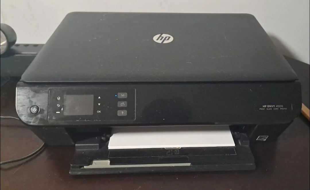 HP Envy 4500 Printer with Paper thumbnail