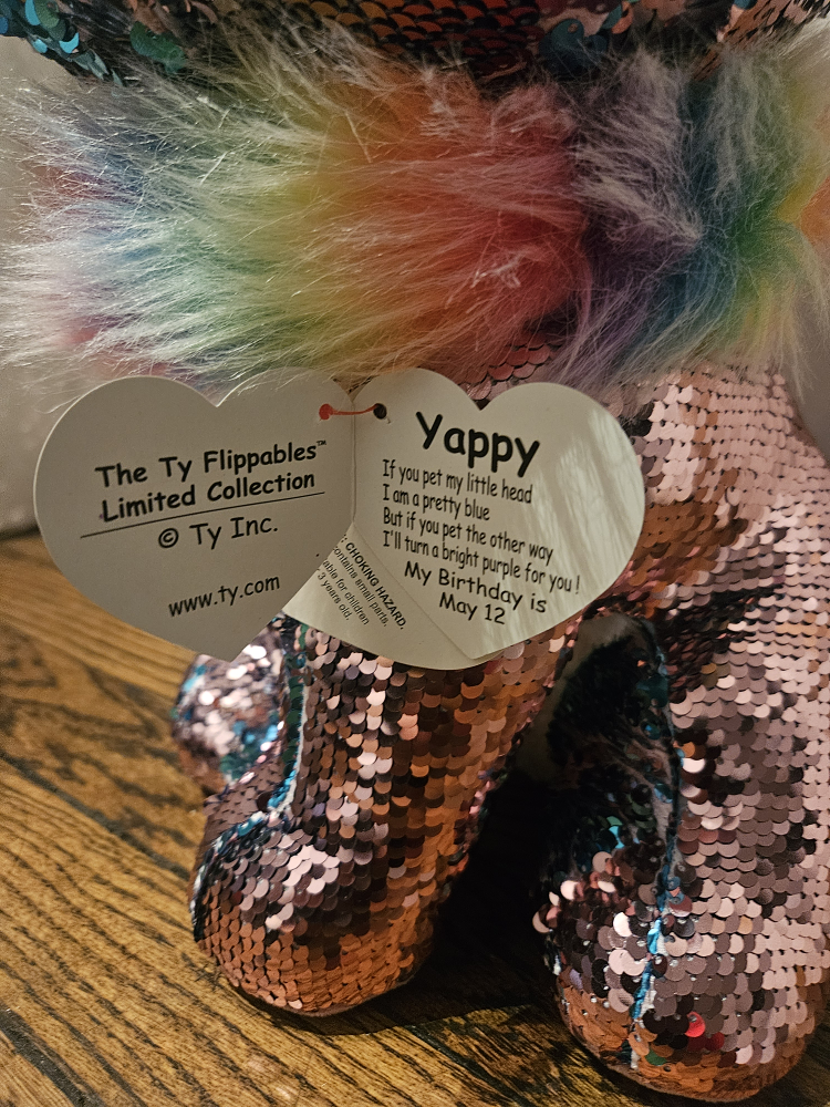 Ty Flippables Yappy Sequin Chihuahua Plush - photo 4