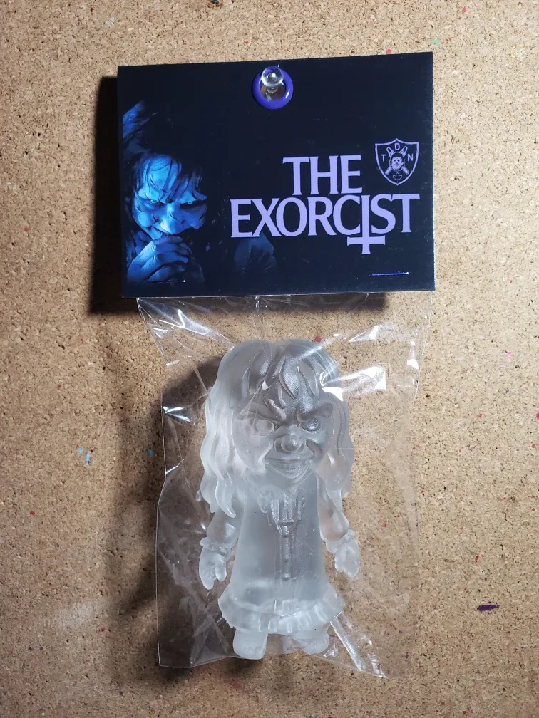 4 inch translucent Regan MacNeil from the exorcist thumbnail