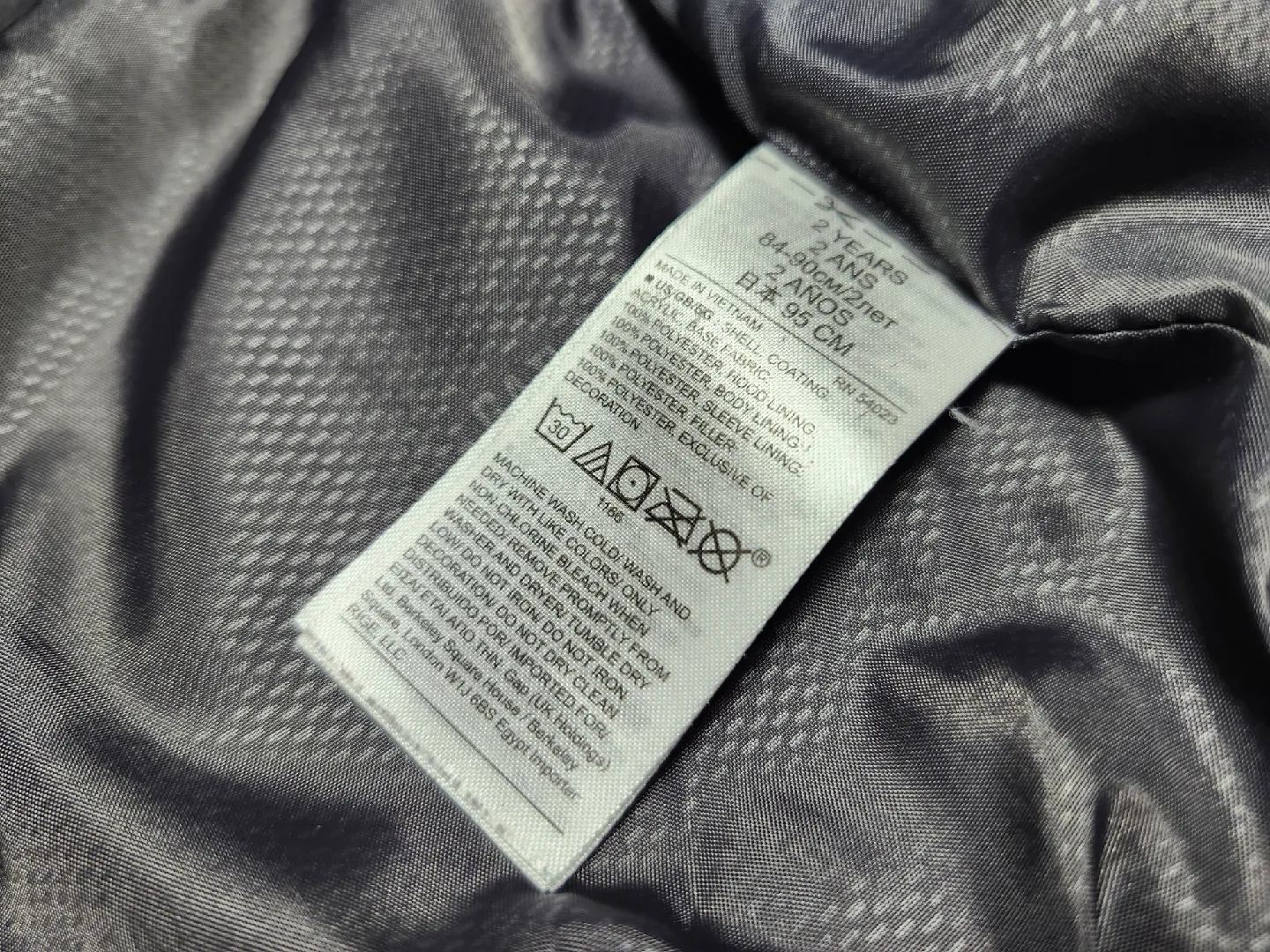 Baby Gap Junk Food Batman Puffer Jacket image indicator(6)