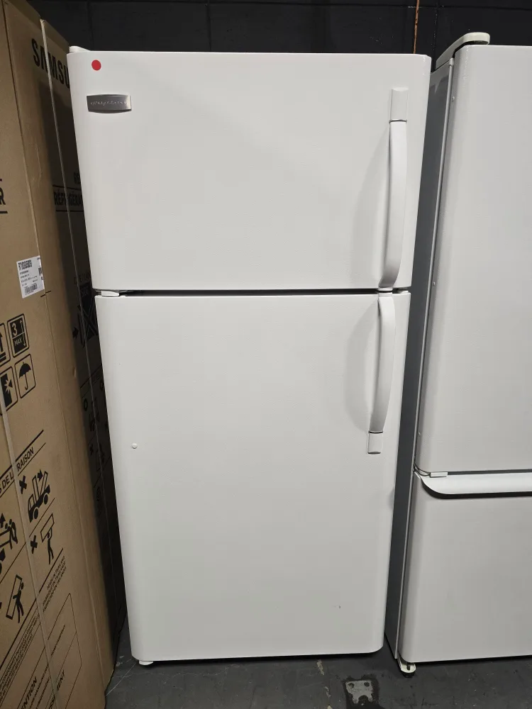 Frigidaire White Top Freezer Refrigerator thumbnail