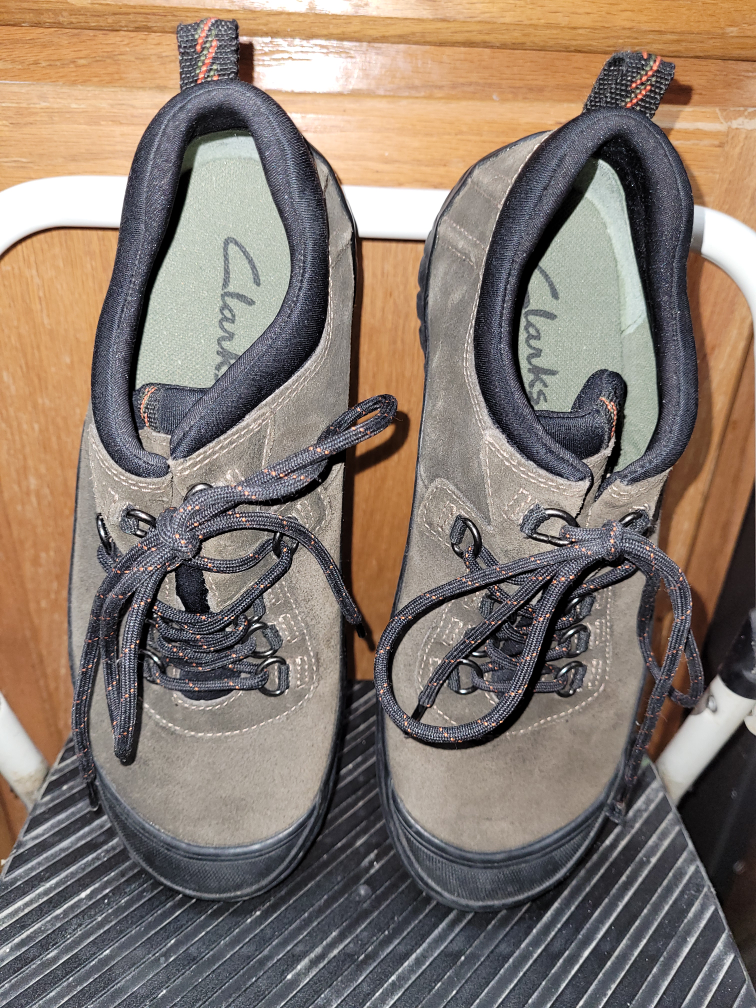 Clarks Men's Suede Leather Shoes 9M - photo 2