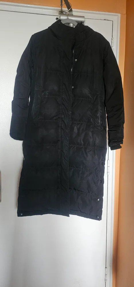 Suzy Shier Corner Black Puffer Coat thumbnail