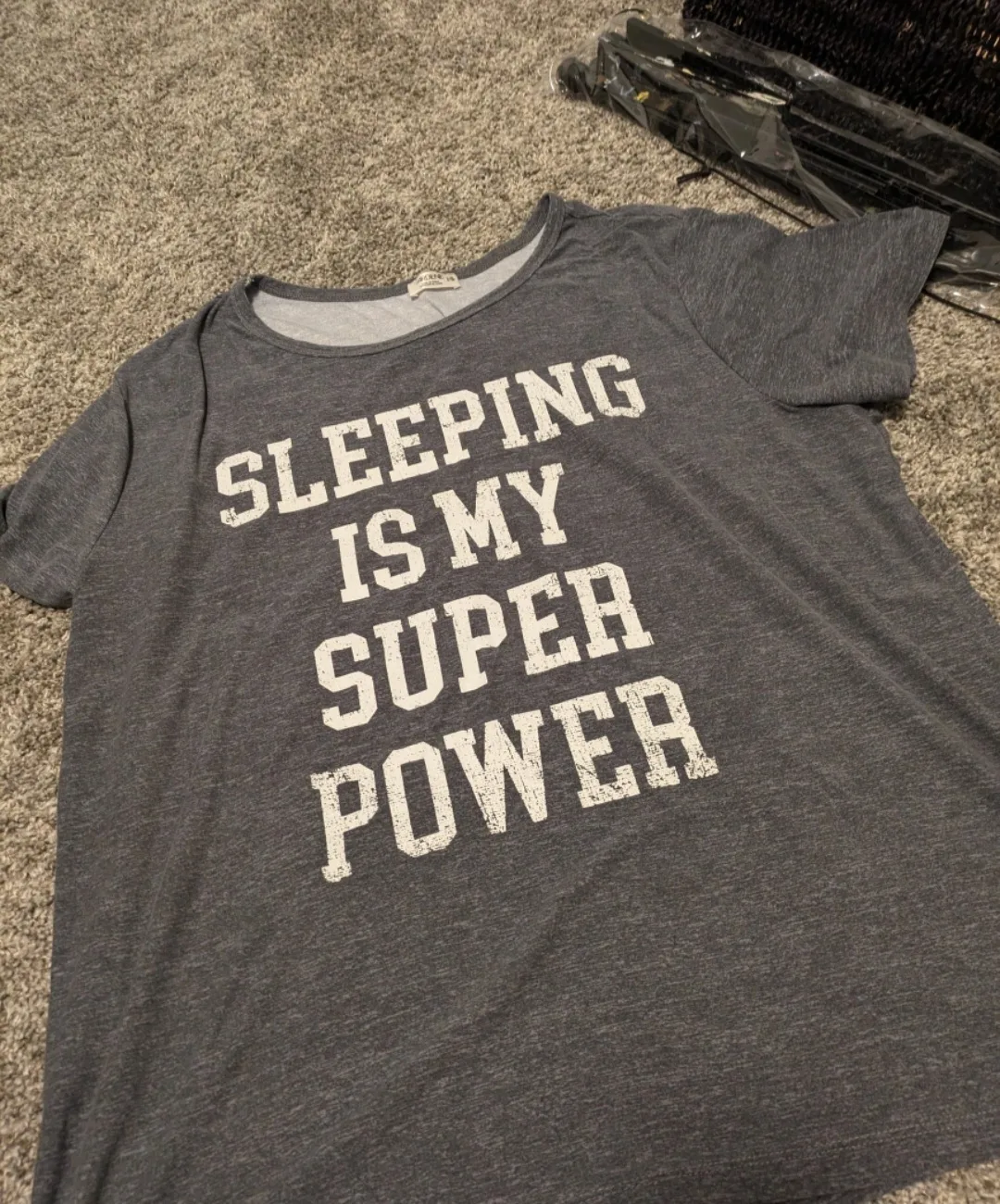Sleeping Is My Super Power Tee thumbnail
