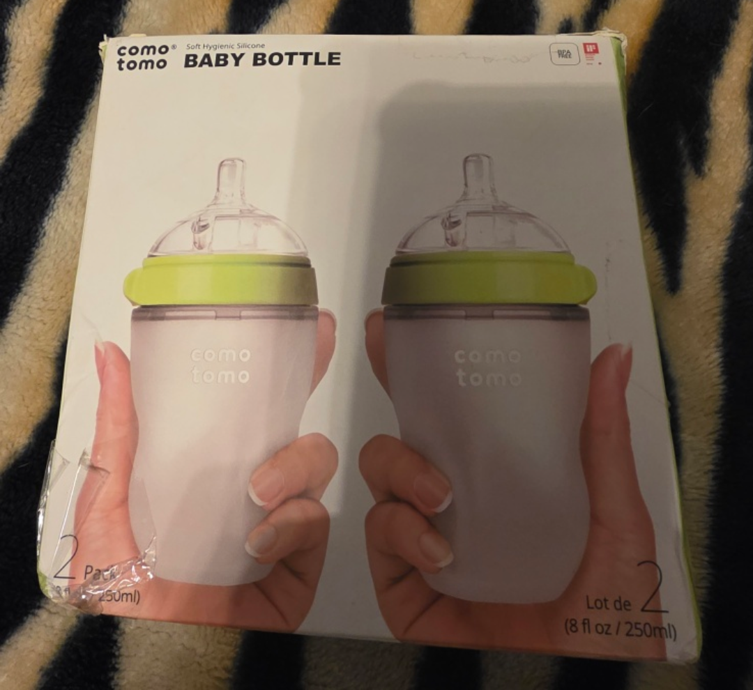 Comotomo Baby Bottle 2-Pack (8oz/250ml)