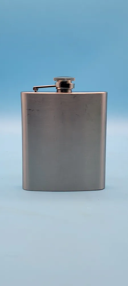 Stainless Steel Hip Flask 8 oz thumbnail