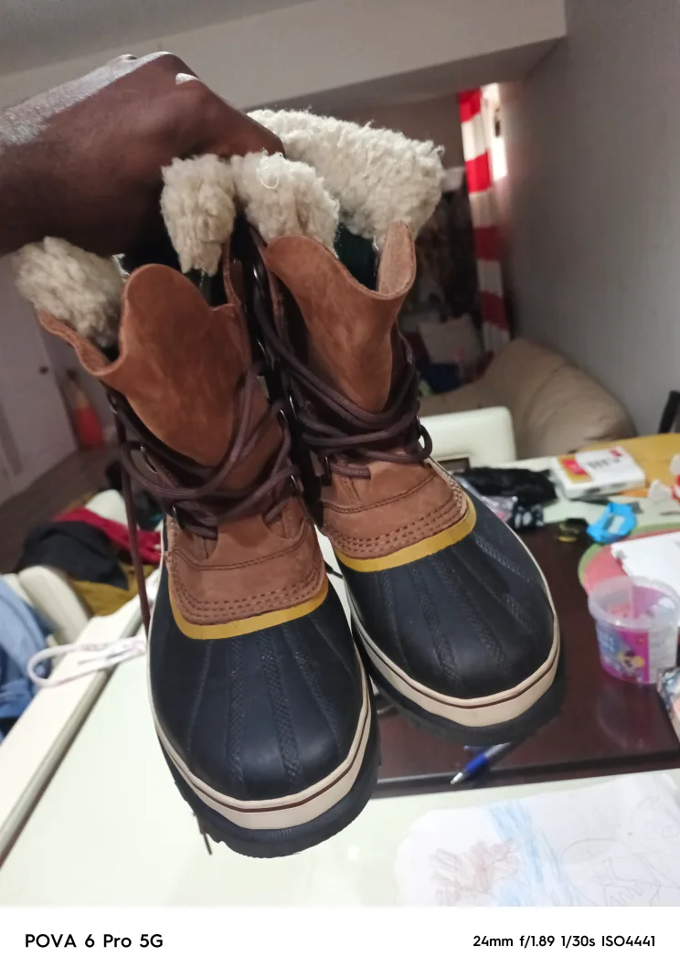 Sorel Brown Leather Winter Boots image indicator(3)