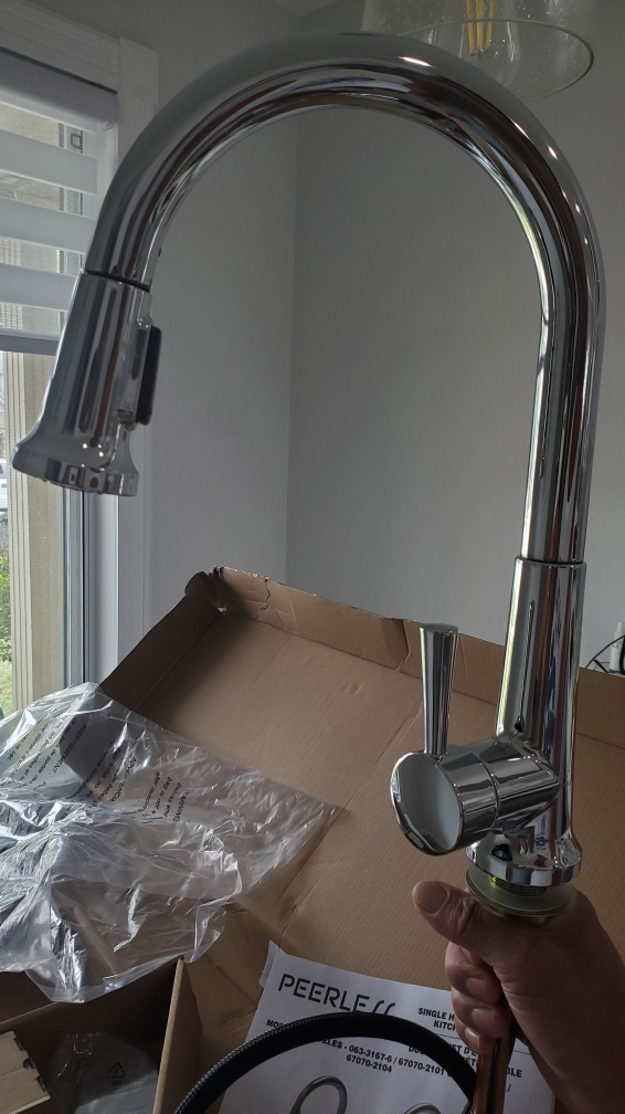 Peerless Single Handle Pull-Down Kitchen Faucet - Chrome - photo 5