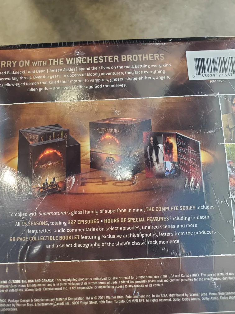 Supernatural: The Complete Series (DVD) image indicator(3)