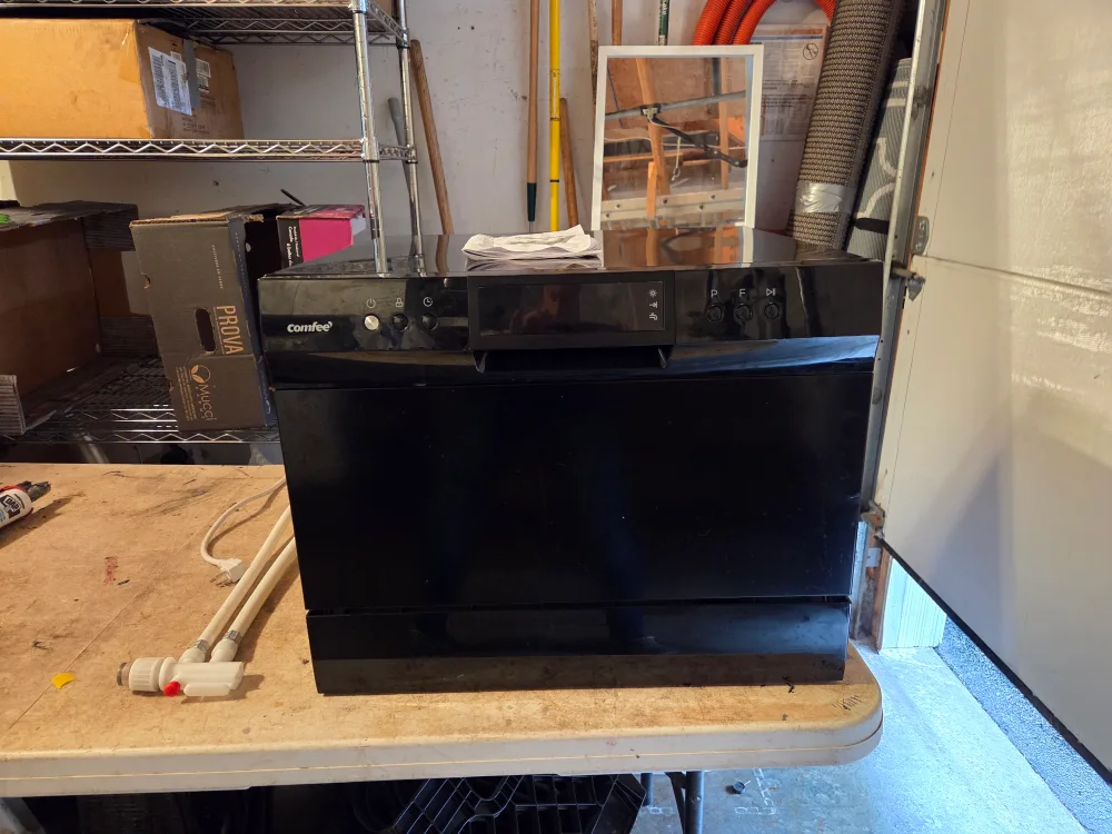 Comfee Countertop Dishwasher - Black thumbnail