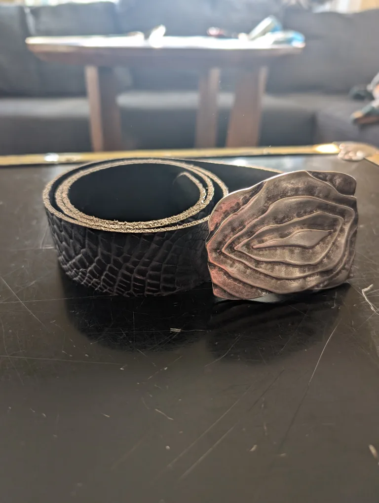 Kenny S. GmbH Leather Belt - Size M thumbnail