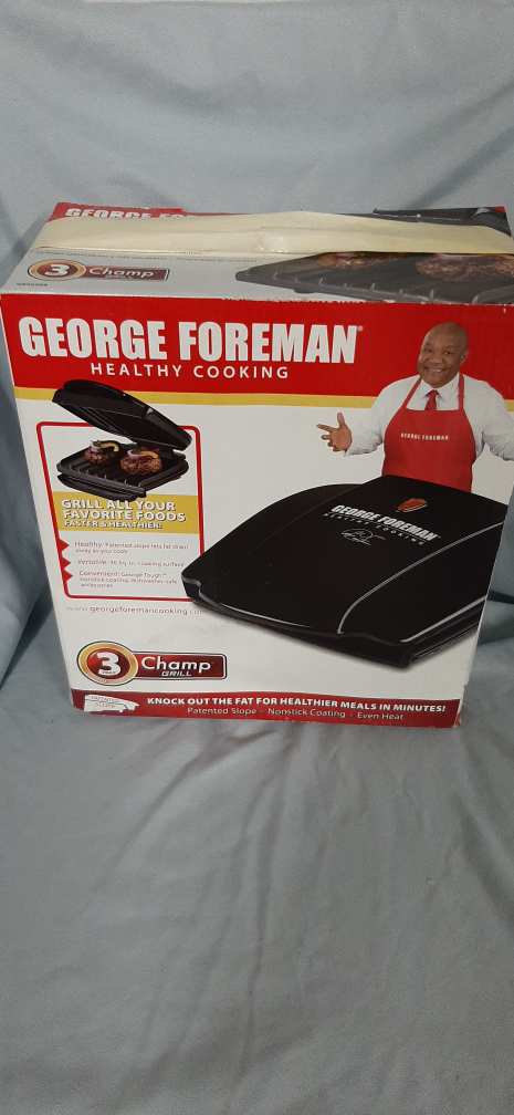 George Foreman 3 Champ Grill