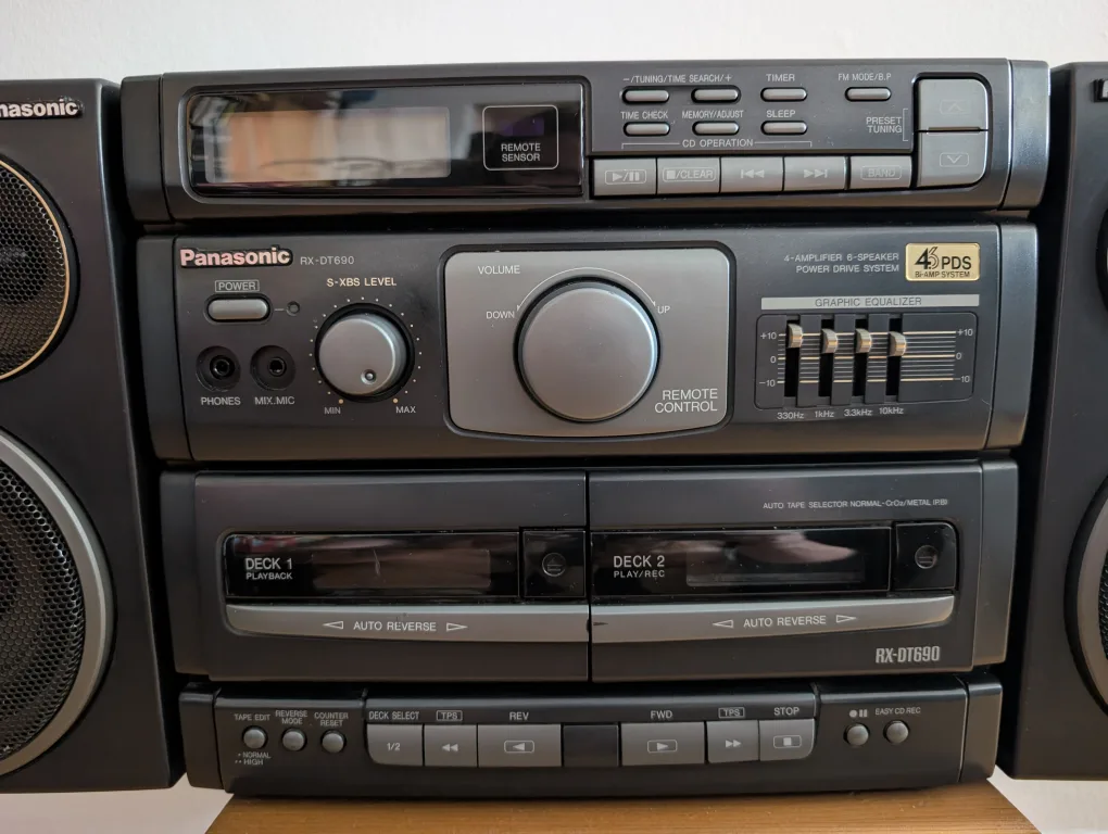 Panasonic RX-DT690 Stereo System image indicator(3)