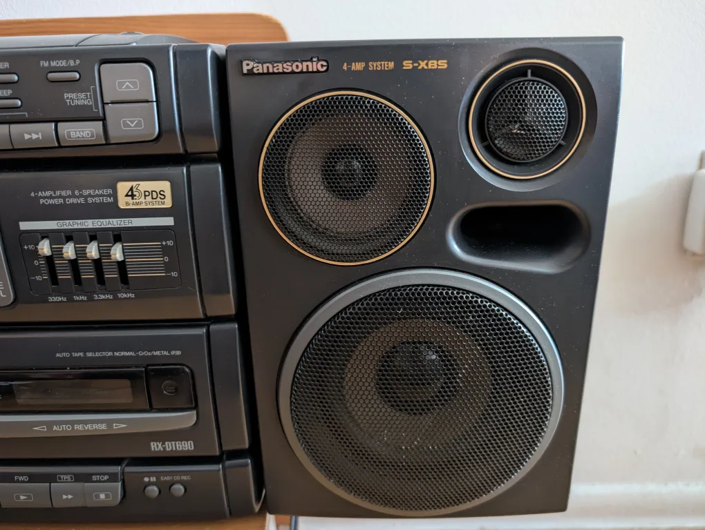 Panasonic RX-DT690 Stereo System image indicator(4)