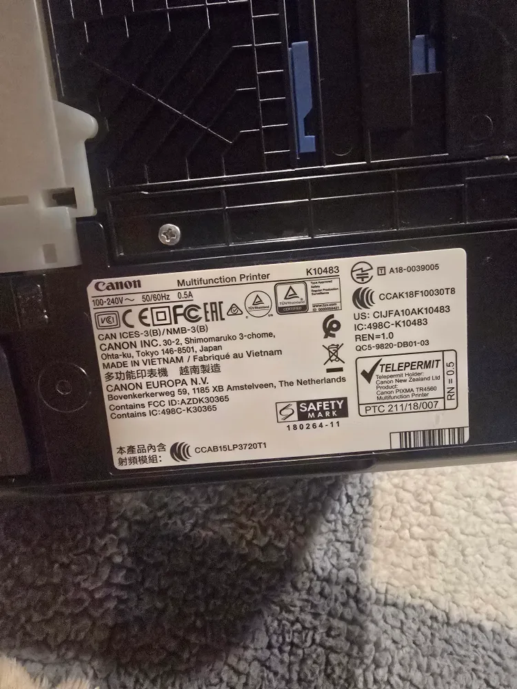 Canon PIXMA TR4520 All-in-One Printer image indicator(3)