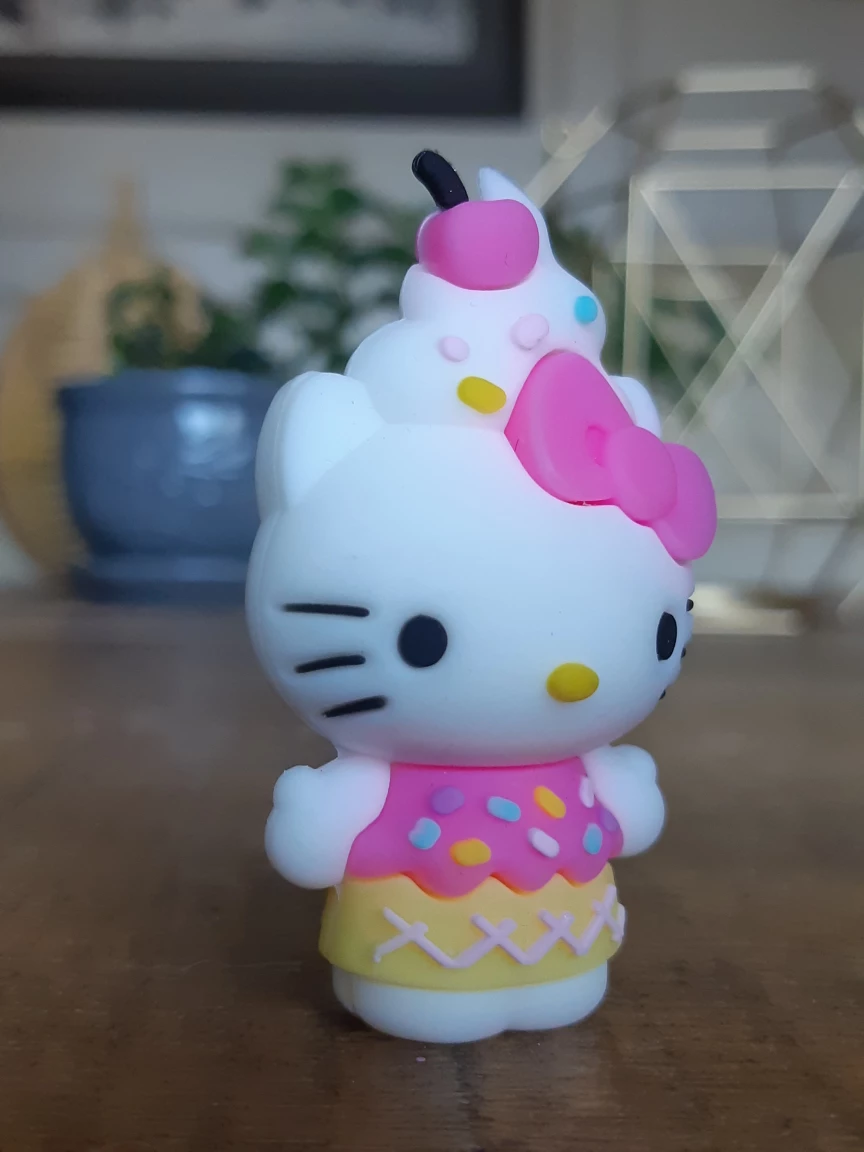 Hello Kitty ice cream cone sundae Collectible figure - photo 5