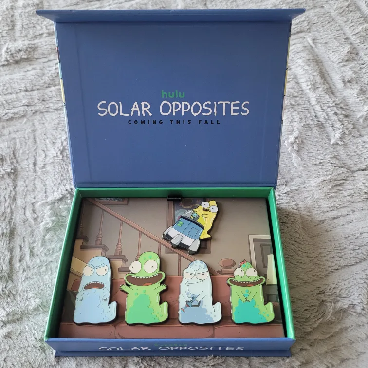 Solar Opposites Hulu Animayhem Pin Set - The Final Season - NEW image indicator(3)