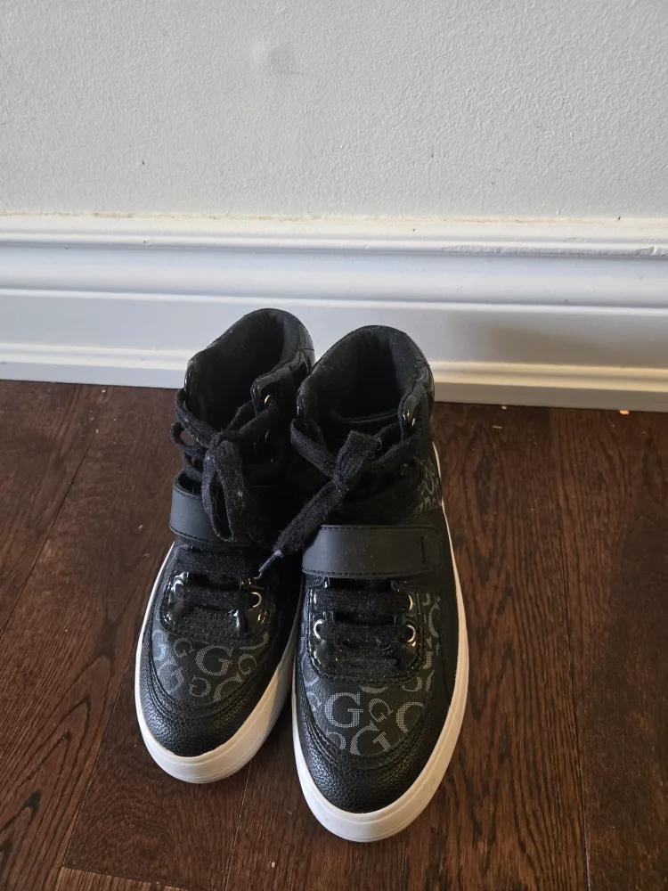 Guess Black High-Top Sneakers thumbnail