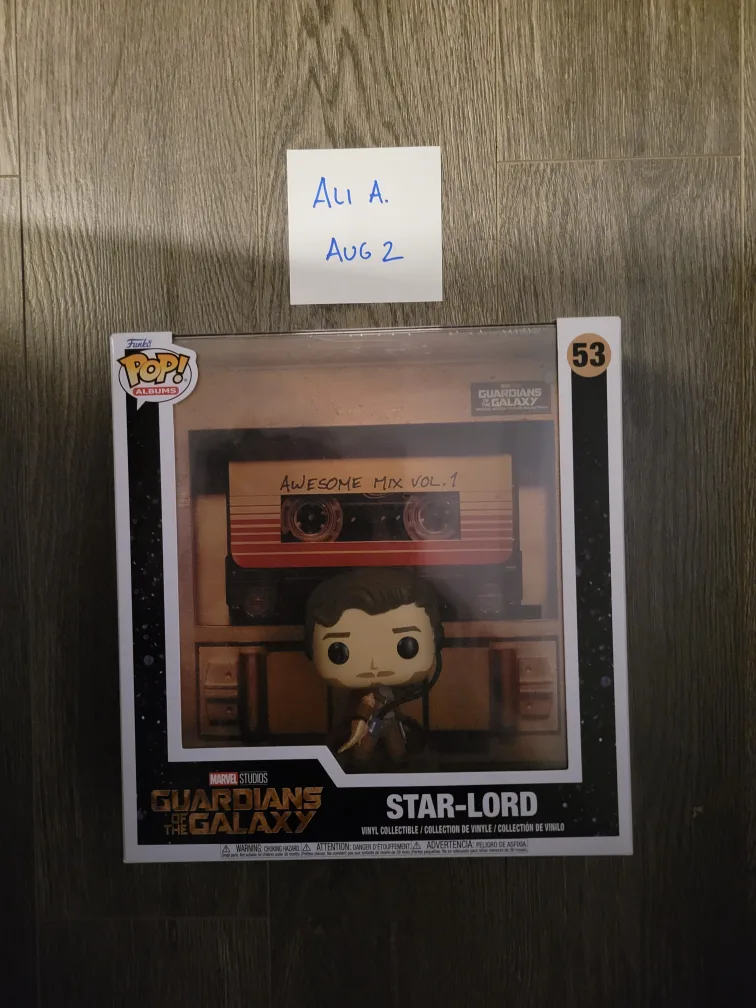 Funko Pop! Albums Guardians of the Galaxy: Star-Lord thumbnail