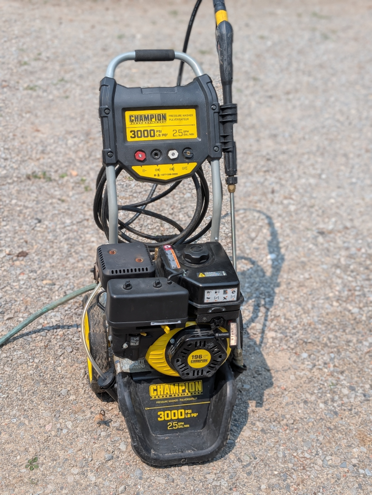 Pressure washer - Champion 3000psi