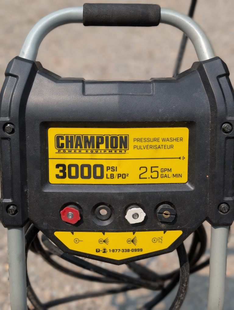 Pressure washer - Champion 3000psi - photo 4